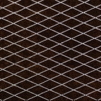 Antique Japanese Ise Katagami Paper Kimono Stencil Katazome Diamond Grid A868