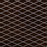Antique Japanese Ise Katagami Paper Kimono Stencil Katazome Diamond Grid A868