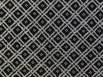 Antique Japanese Ise Katagami Paper Kimono Stencil Katazome Diamond Grid A878