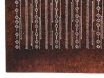Antique Japanese Ise Katagami Paper Kimono Stencil Katazome Diamond Line A881