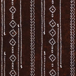 Antique Japanese Ise Katagami Paper Kimono Stencil Katazome Diamond Line A881