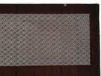 Antique Japanese Ise Katagami Paper Kimono Stencil Katazome Diamond Pattern A828