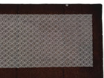 Antique Japanese Ise Katagami Paper Kimono Stencil Katazome Diamond Pattern A828