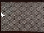 Antique Japanese Ise Katagami Paper Kimono Stencil Katazome Diamond Pattern A828