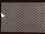 Antique Japanese Ise Katagami Paper Kimono Stencil Katazome Diamond Pattern A828