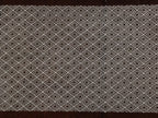 Antique Japanese Ise Katagami Paper Kimono Stencil Katazome Diamond Pattern A828