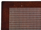 Antique Japanese Ise Katagami Paper Kimono Stencil Katazome Dots Grid A873