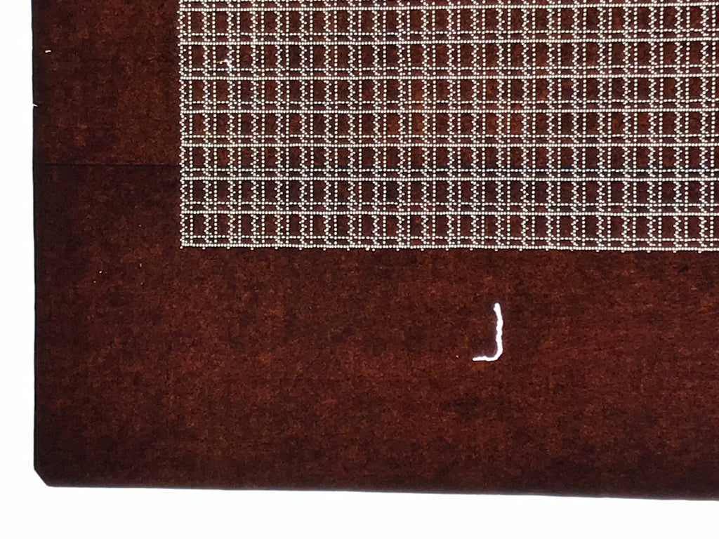 Antique Japanese Ise Katagami Paper Kimono Stencil Katazome Dots Grid A873