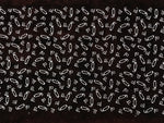 Antique Japanese Ise Katagami Paper Kimono Stencil Katazome Firework Hanabi A841