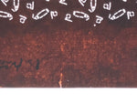 Antique Japanese Ise Katagami Paper Kimono Stencil Katazome Firework Hanabi A841