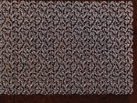 Antique Japanese Ise Katagami Paper Kimono Stencil Katazome Floral Leaf A874