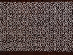 Antique Japanese Ise Katagami Paper Kimono Stencil Katazome Floral Leaf A874