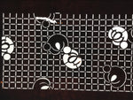 Antique Japanese Ise Katagami Paper Kimono Stencil Katazome Fruit Flowers A830