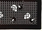Antique Japanese Ise Katagami Paper Kimono Stencil Katazome Fruit Flowers A830