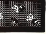 Antique Japanese Ise Katagami Paper Kimono Stencil Katazome Fruit Flowers A830