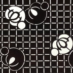 Antique Japanese Ise Katagami Paper Kimono Stencil Katazome Fruit Flowers A830