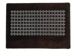 Antique Japanese Ise Katagami Paper Kimono Stencil Katazome Grid Pattern A854