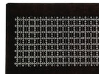 Antique Japanese Ise Katagami Paper Kimono Stencil Katazome Grid Pattern A854