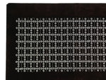 Antique Japanese Ise Katagami Paper Kimono Stencil Katazome Grid Pattern A854