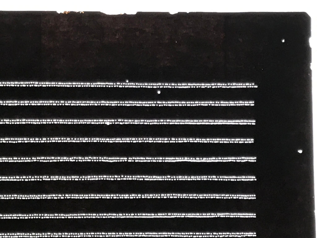 Antique Japanese Ise Katagami Paper Kimono Stencil Katazome Horizontal Line A883