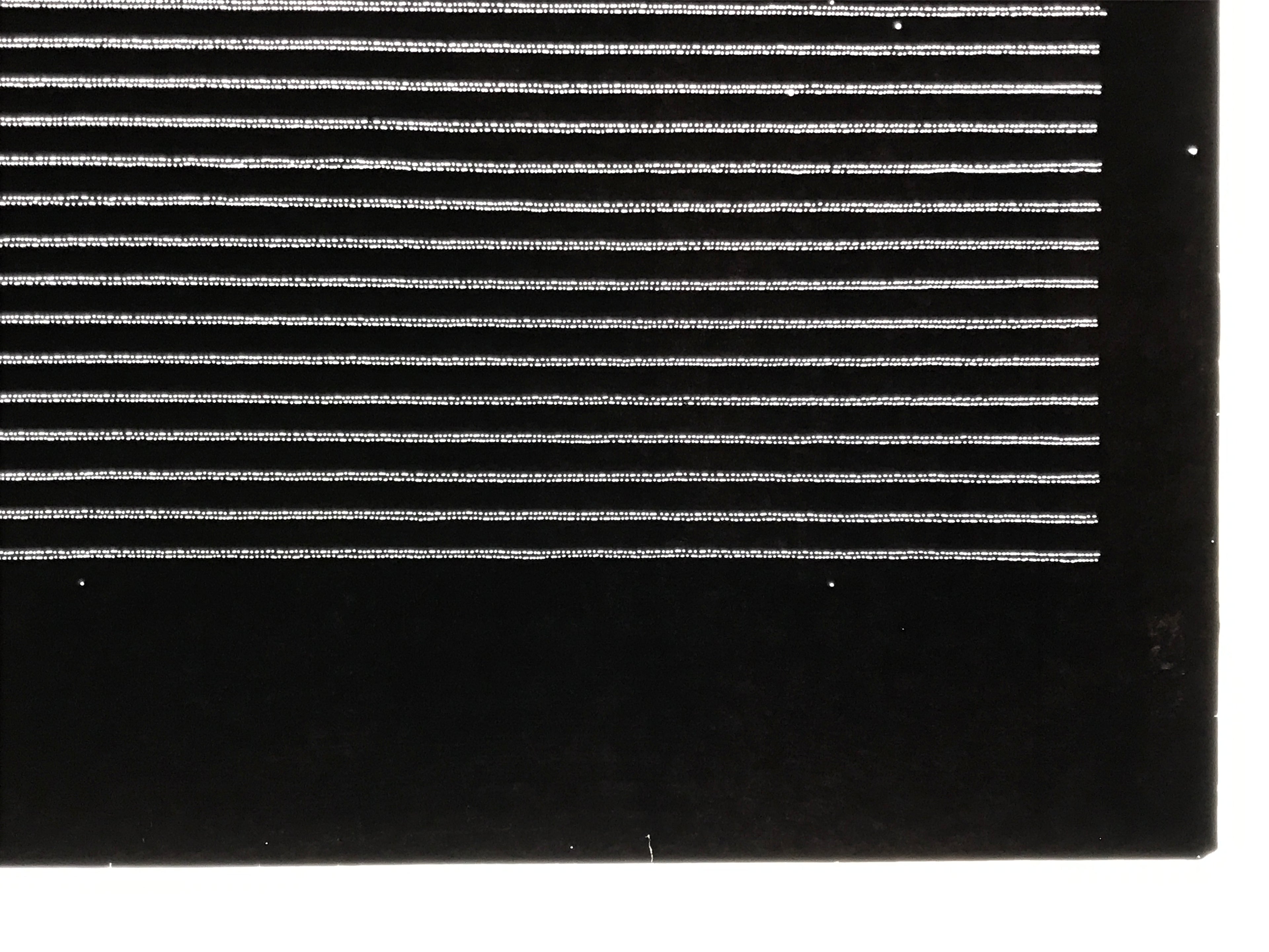 Antique Japanese Ise Katagami Paper Kimono Stencil Katazome Horizontal Line A883
