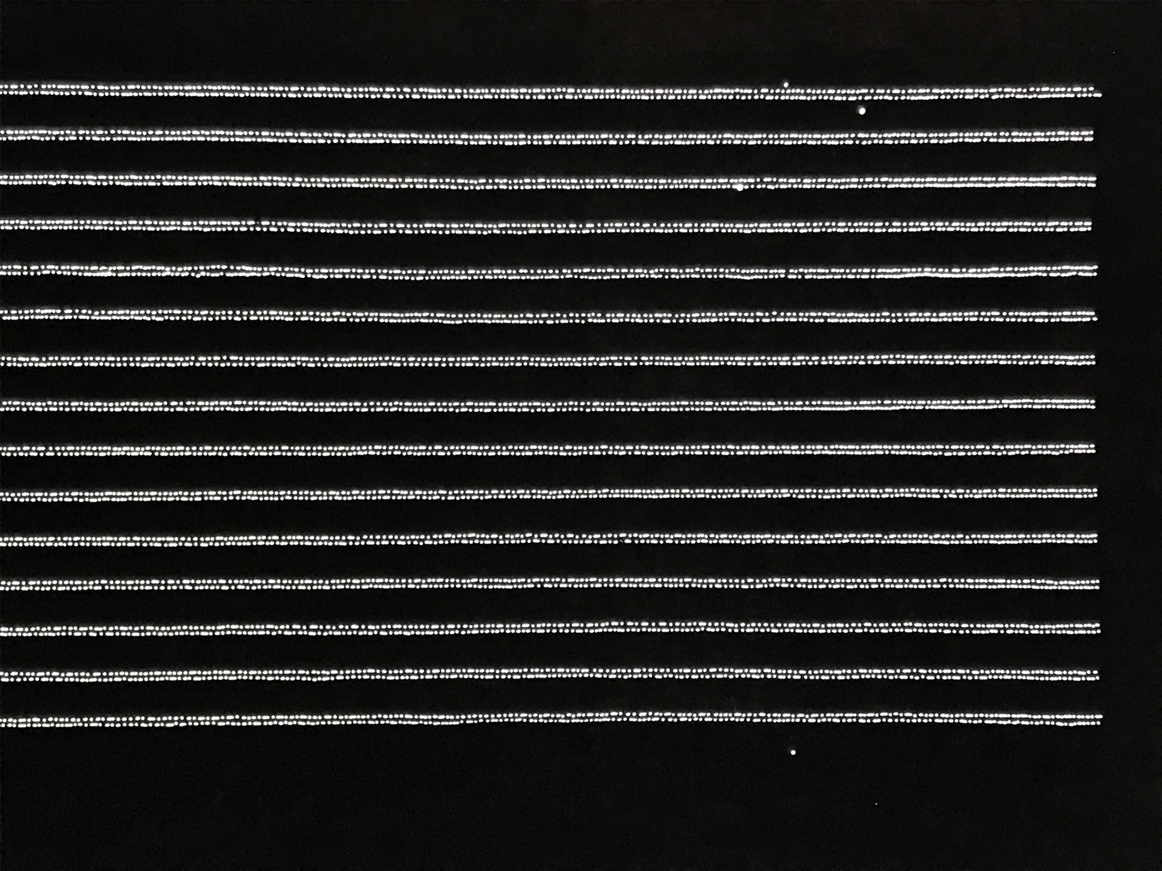 Antique Japanese Ise Katagami Paper Kimono Stencil Katazome Horizontal Line A883