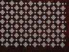 Antique Japanese Ise Katagami Paper Kimono Stencil Katazome Igeta Hash Well A875
