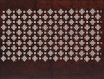 Antique Japanese Ise Katagami Paper Kimono Stencil Katazome Igeta Hash Well A875