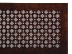Antique Japanese Ise Katagami Paper Kimono Stencil Katazome Igeta Hash Well A875