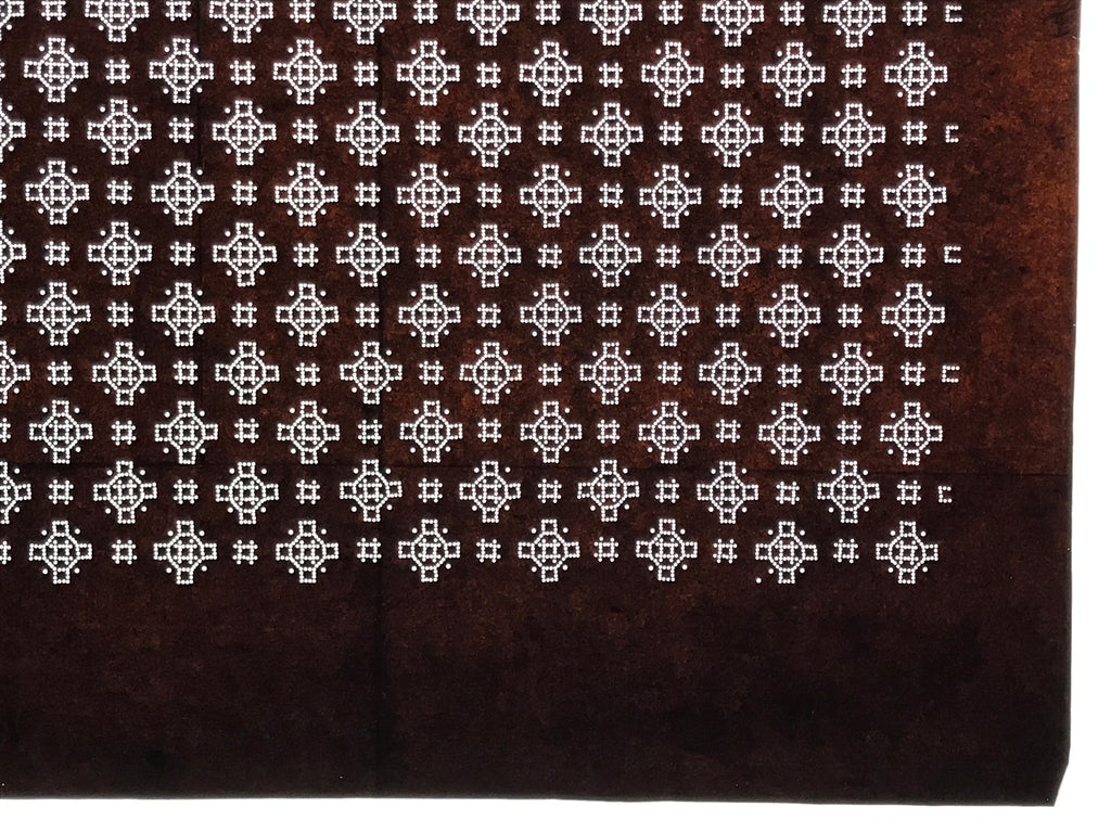 Antique Japanese Ise Katagami Paper Kimono Stencil Katazome Igeta Hash Well A875
