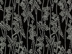 Antique Japanese Ise Katagami Paper Kimono Stencil Katazome Leaves Berries A871