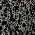 Antique Japanese Ise Katagami Paper Kimono Stencil Katazome Leaves Berries A871