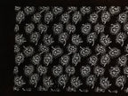 Antique Japanese Ise Katagami Paper Kimono Stencil Katazome Plant Leaves A852