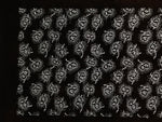 Antique Japanese Ise Katagami Paper Kimono Stencil Katazome Plant Leaves A852