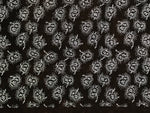 Antique Japanese Ise Katagami Paper Kimono Stencil Katazome Plant Leaves A852