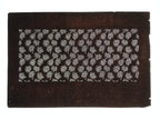 Antique Japanese Ise Katagami Paper Kimono Stencil Katazome Plant Leaves A852