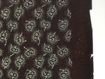 Antique Japanese Ise Katagami Paper Kimono Stencil Katazome Plant Leaves A852
