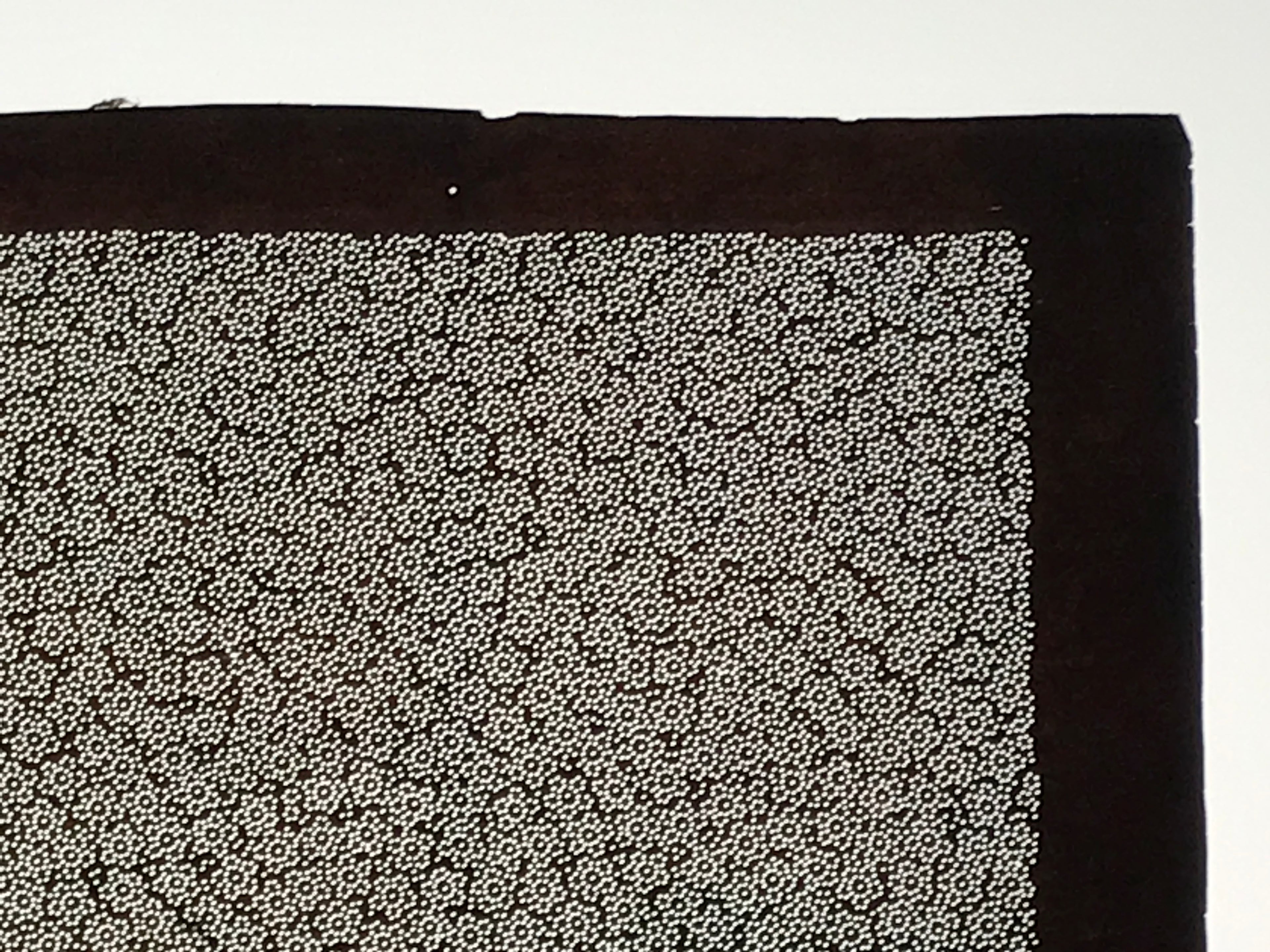 Antique Japanese Ise Katagami Paper Kimono Stencil Katazome Plum Blossoms A831