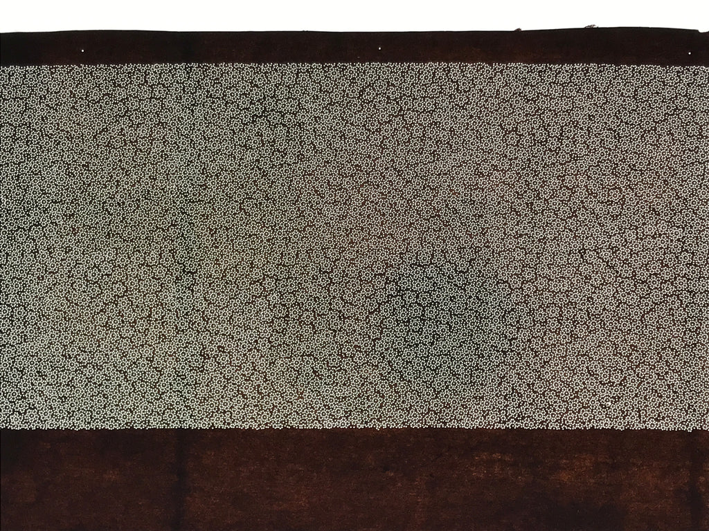 Antique Japanese Ise Katagami Paper Kimono Stencil Katazome Plum Blossoms A831