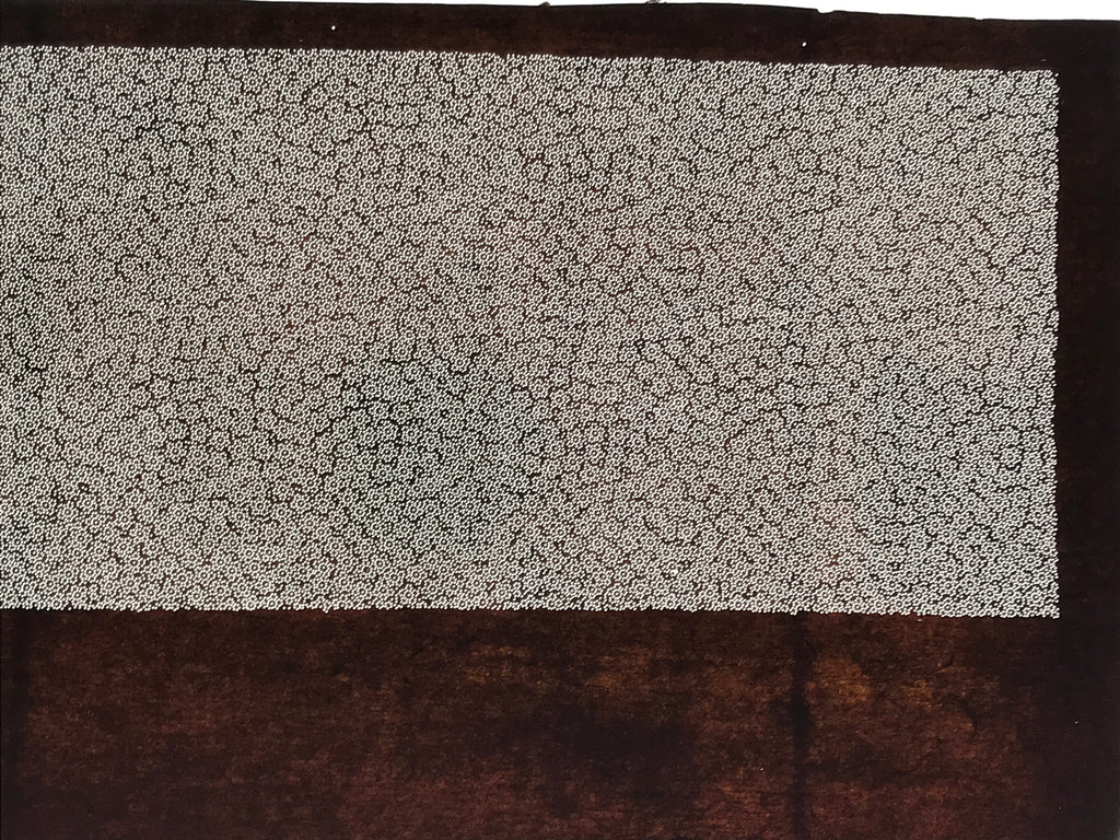 Antique Japanese Ise Katagami Paper Kimono Stencil Katazome Plum Blossoms A831