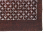 Antique Japanese Ise Katagami Paper Kimono Stencil Katazome Shippo Design A844