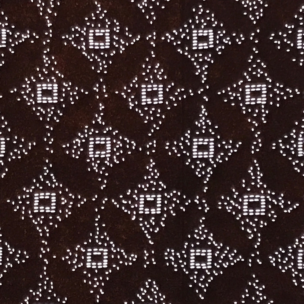Antique Japanese Ise Katagami Paper Kimono Stencil Katazome Shippo Design A844