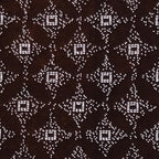 Antique Japanese Ise Katagami Paper Kimono Stencil Katazome Shippo Design A844