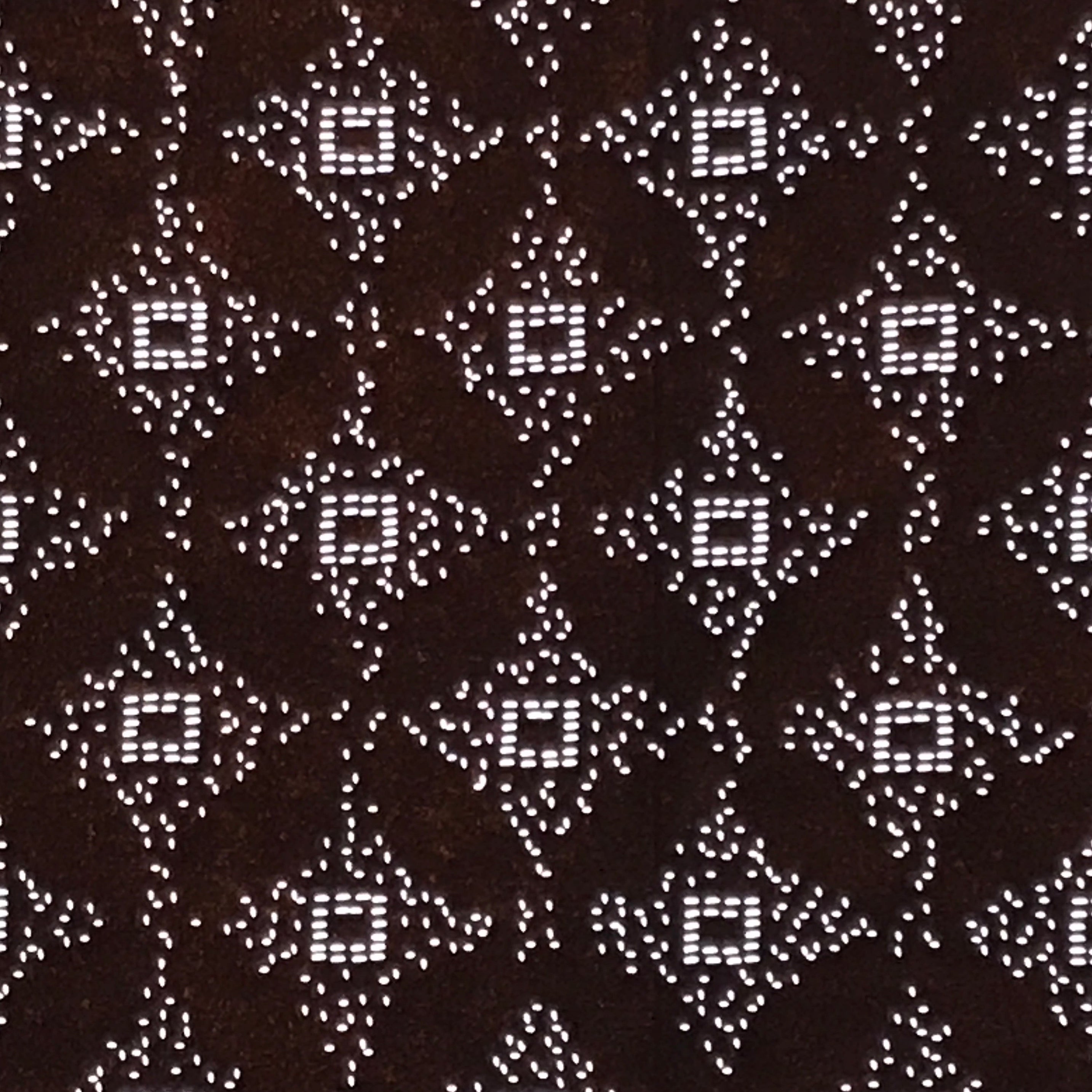 Antique Japanese Ise Katagami Paper Kimono Stencil Katazome Shippo Design A844