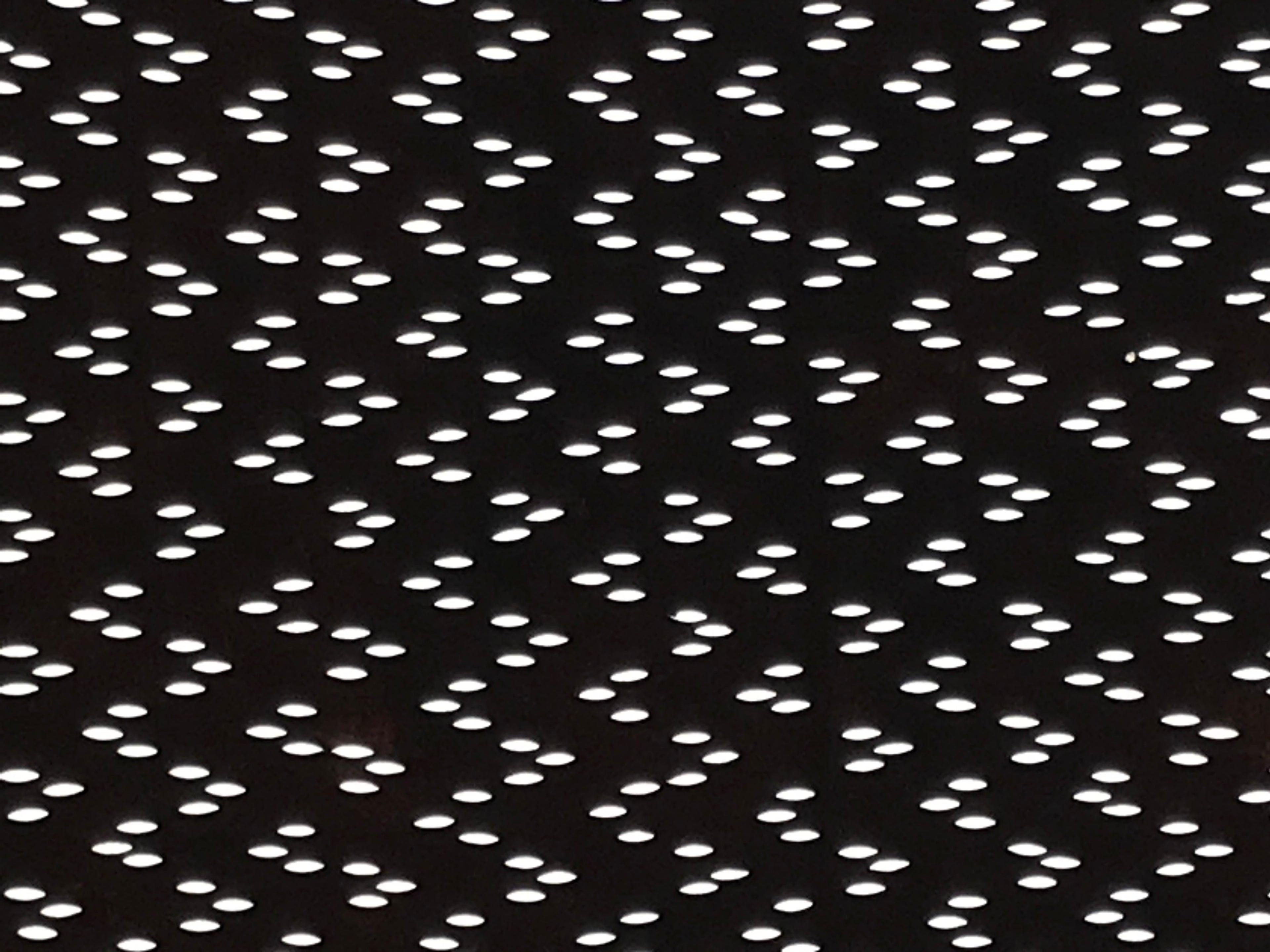 Antique Japanese Ise Katagami Paper Kimono Stencil Katazome Small Oval Dots A860