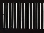 Antique Japanese Ise Katagami Paper Kimono Stencil Katazome Vertical Lines A824