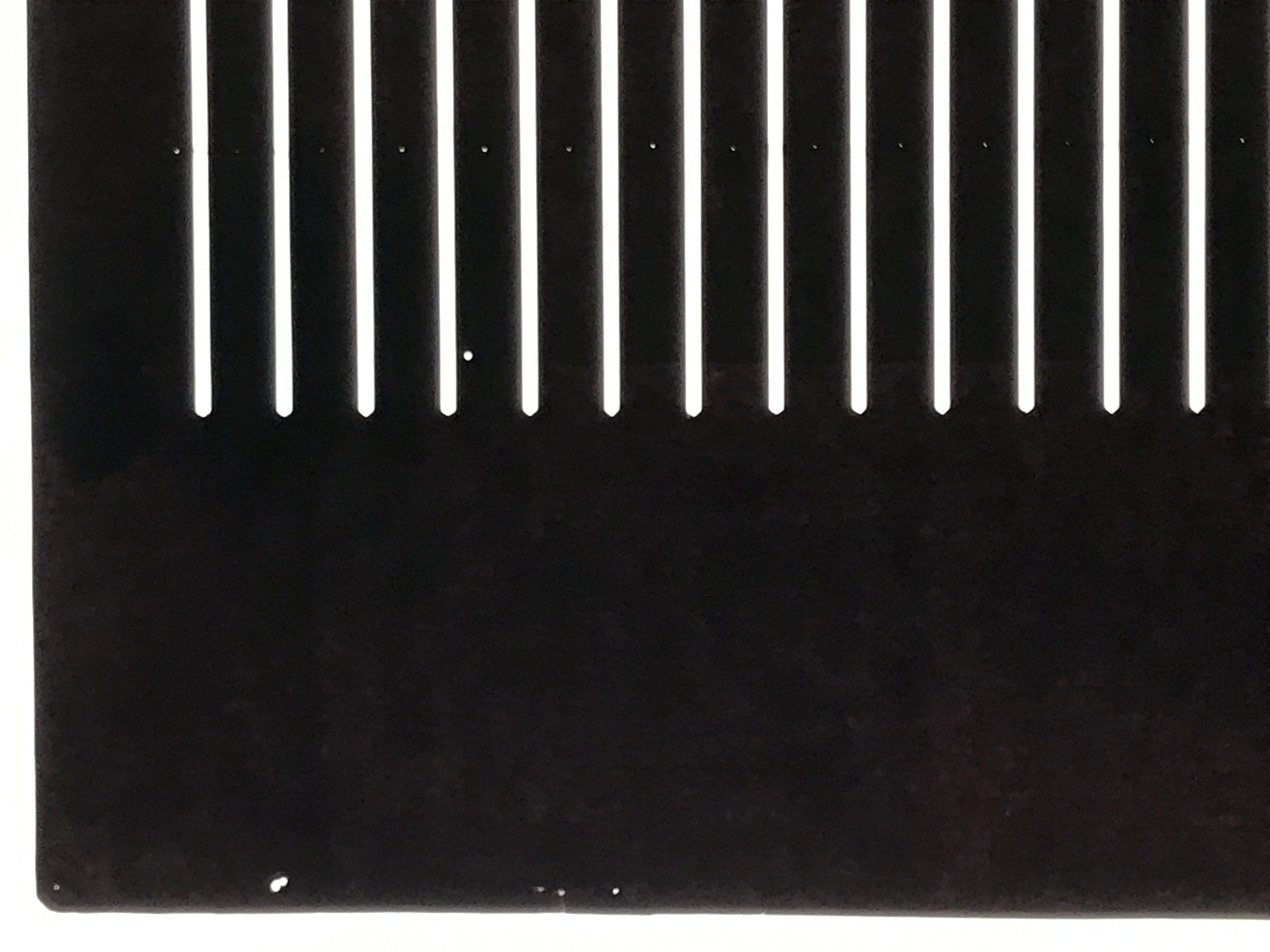 Antique Japanese Ise Katagami Paper Kimono Stencil Katazome Vertical Lines A824