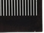 Antique Japanese Ise Katagami Paper Kimono Stencil Katazome Vertical Lines A824