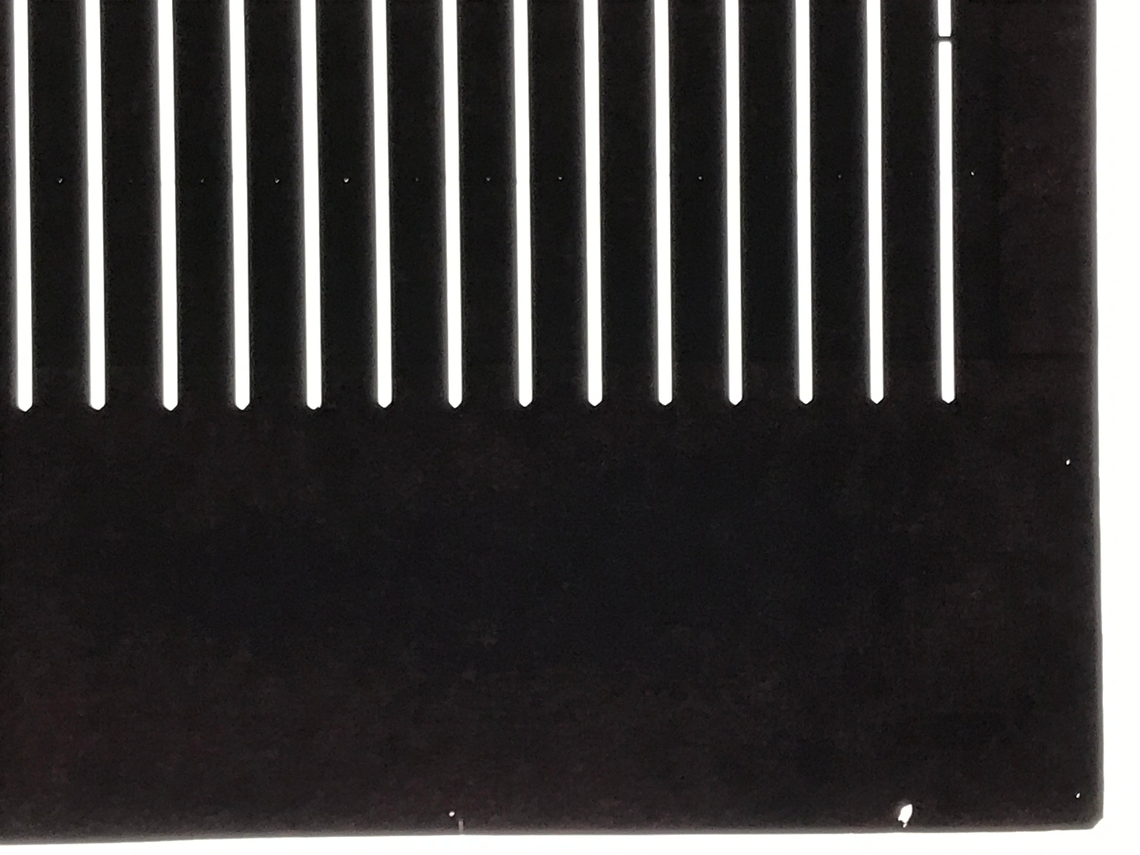 Antique Japanese Ise Katagami Paper Kimono Stencil Katazome Vertical Lines A824