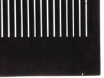 Antique Japanese Ise Katagami Paper Kimono Stencil Katazome Vertical Lines A824